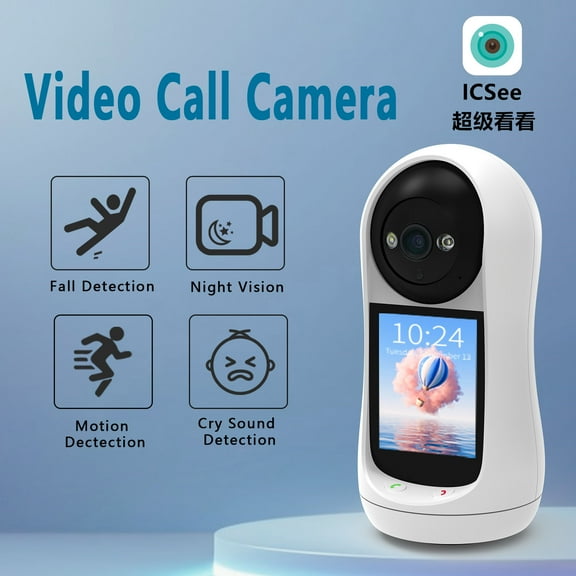 iCsee two-way video call surveillance camera-high-definition full-color smart home camera