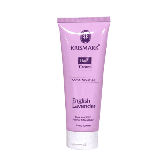 Krismark Scented Hand Cream, English Lavender, 3.4 oz