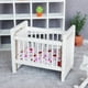 thumbnail image 3 of Cuna de bebé blanca en miniatura Dollhouse Furniture, escala 1:12, 3 of 3