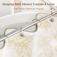 thumbnail image 5 of 12 Pcs Shower Curtain Rings, Shower Curtain Hooks Rust Proof Shower Rings for Curtain, Silver Snap Joint Shower Curtain Clips, 5 of 8