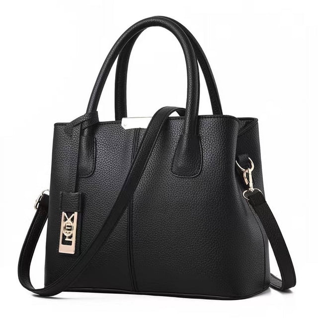 Bolso de mano sencillo, de moda, bolso de hombro, moderno, versátil, con textura, bolso de mujer, bolso de mensajero de gran capacidad