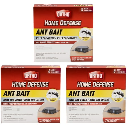 Ortho Home Defense Indoor Ant Bait Stations, 24 Pack