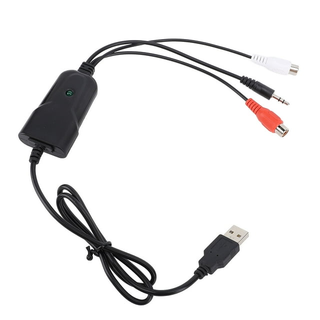 USB Sound Capture Card, USB Sound Capture Widely Compatible Professional Software for Cassette Tape