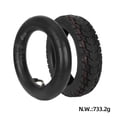 thumbnail image 4 of 60/70-6.5 Tubeless Tire with Rubber Inner Tube Compatible for Max G30 Electric Kick, 4 of 6