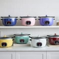 thumbnail image 5 of GreenLife 6 Qt Ceramic Nonstick Slow Cooker, Yellow, 5 of 10