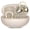 Champagne Gold, variant on 4-in-1 Latest AI Bluetooth translation Earbuds,Real-time Translator‌ of 164 world languages/no subscription required;Powerful bass+Composite frequency response,Superior sound quality meets innovation