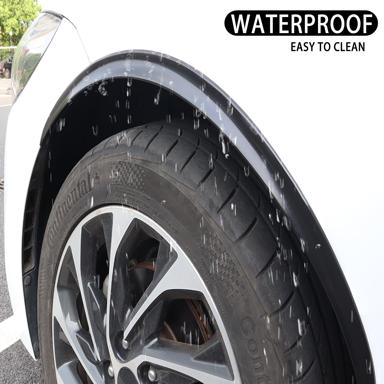 AUTOXBERT 2X 73cm Universal Car Fender Flares Extra Wheel