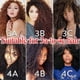 thumbnail image 4 of Cepillo desenredante para cabello rizado, peine desenredante de 3A a 4C, 4 of 5