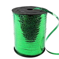 pdqouc Green Curling Ribbon, 500 Yard Ribbon, Curling Ribbon for Gift Wrapping, Balloon Ribbon, Balloon String, Curly Ribbon, Thin Ribbon,Gift Ribbon for Birthday Party Decor