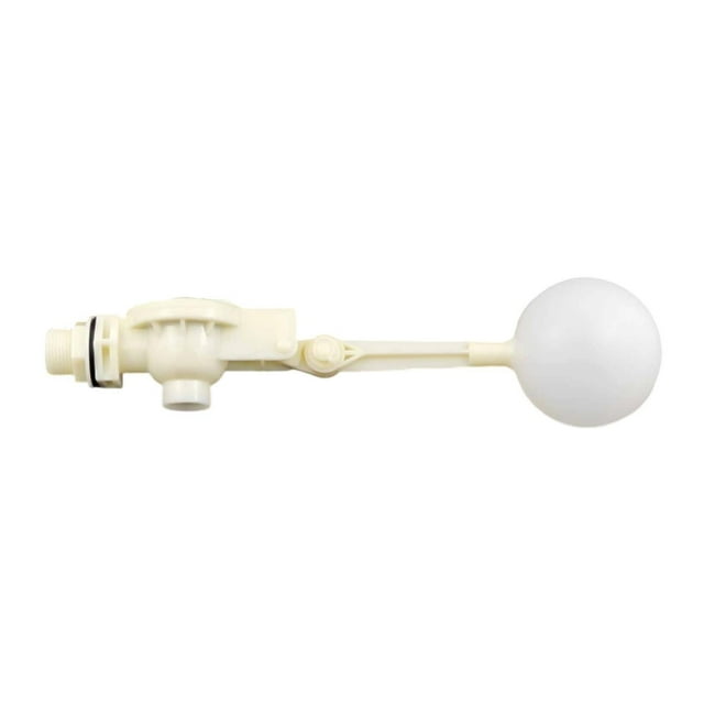 Válvula de bola flotante para control de agua, robusta, compacta, llenado automático con brazo ajustable para torres de agua, tanques y estanques. DN20