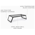 Heavy Duty Grill Grate Rectangular Cast Iron Camping Grill Grate BBQ Grill, Grill Grate