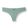 thumbnail image 4 of GHSOHS Womens Underwear Panties Period Panties Womens Thong Body Shaping High Waist Abdominal Pants Postpartum Lifting Panties Breathable Bottoming Underwear Solid Boyshorts Green Thongs No ,S, 4 of 5