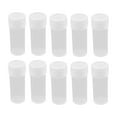thumbnail image 1 of Inteprter Envase de botella de plástico compacto de 100 piezas cabe en cualquier bolsa o bolsillo frascos de tubo de ensayo de botella vacía Almacenamiento y organización del hogar, 1 of 6