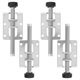 thumbnail image 1 of BESTYASH 4Ud Pies Ajustables Para Muebles Plata Con Base Firme Antideslizante Para Superficies Irregulares, 1 of 8