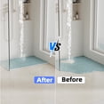 thumbnail image 2 of Umbral de ducha de 39 pulgadas, barrera de presa de agua, tapón de agua para puerta de ducha sin marco, protector contra salpicaduras de silicona para fregadero de cocina, baño, ducha de esquina, prot, 2 of 9