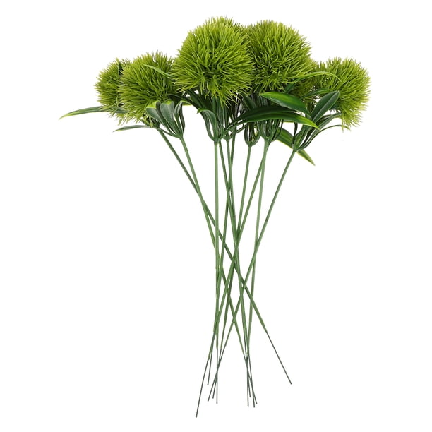 GOOHOCHY 10 piezas de decoración de diente de león artificial realista, flores de diente de león falsas