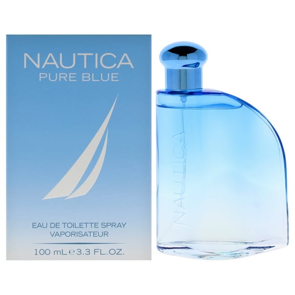 Nautica Pure Blue by Nautica for Men - 3.4 oz EDT Spray