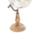 thumbnail image 3 of DecMode 8" Gold Globe with Tiered Base, 3 of 8