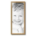 thumbnail image 2 of ArtToFrames 9x22" Gold with Star Picture Frame, Gold Wood Poster Frame, with Regular Acrylic and 2 (FBPL-4755), 2 of 7