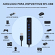 thumbnail image 3 of Adaptador Multipuerto 8 En 1 USB Hubs BLOOSOM Negro, 3 of 5