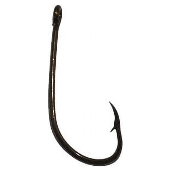 Mustad 92671-BR-1/0-100 Classic Beak Fishing Hook Size 1/0 Forged