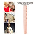 thumbnail image 3 of Professional Hair Comb, Anti- Static Hairdressing Comb, Space Aluminum Stainless Steel Beauty Comb, 3 of 8