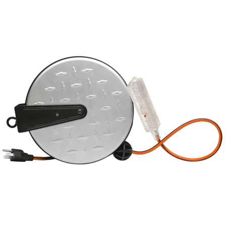 Woods E215 Metal Extension Cord Reel