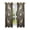 Abstract Coffee Geometric, variant on Sheer Curtains 2 Panels Set Grommet Drapes Window Treatments Light Filtering for Bedroom Living Room W42 x L63 Abstract Violet Geometric