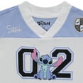 thumbnail image 4 of Disney Girls Lilo & Stitch Soccer Jersey T-Shirt - Girls Sizes 4-16 White/Blue, 4 of 8