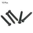 thumbnail image 3 of Uxcell 5/16" x 2" Tornillos hexagonales autoperforantes de cabeza Phillips de acero al carbono, paquete de 10, 3 of 5