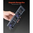 thumbnail image 2 of Electric Precision Screwdriver Set, 48 Magnetic Bits, Mini Electric Screwdriver With Magnetic Storage Box, S2 Steel Bits, LED Light, Type-C Charging, For Phone, Laptop, And Electronics Repair, 2 of 10