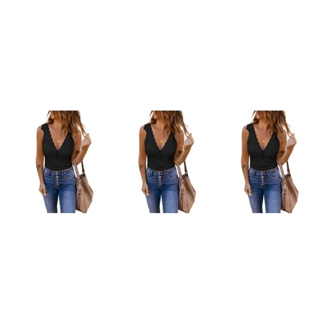 Minnieouse Ropa transpirable de poliéster para mujer, camisetas sin mangas para comodidad, camiseta sin mangas cómoda, blusa informal para Type1 NO1