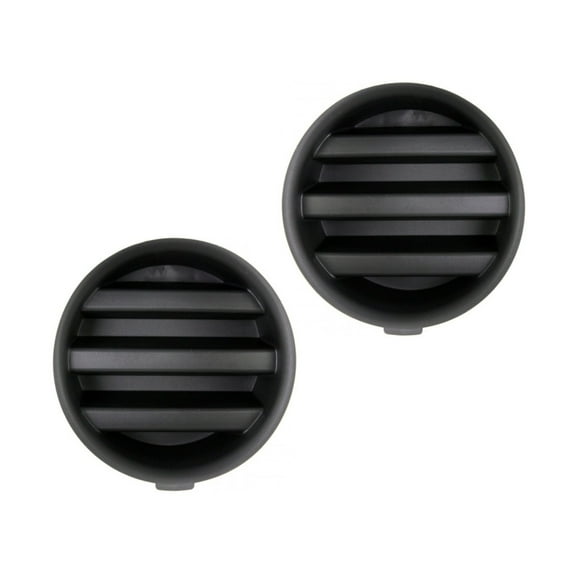 KarParts360 For Jeep Commander 2006 07 08 09 2010 Fog Light Cover Driver And Passenger Side | Pair | Front | Replacement For CH1038112 | 5159128AA, 5159129AA