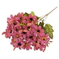 thumbnail image 2 of Artificial Fall Flowers Bouquet Silk Autumn Flowers Faux Fall Flower Arrangements Fake Daisy for Farmhouse Home Kitchen Table Centerpieces Wedding Grave Cemetery Decor,A (13"), 2 of 9