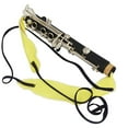 thumbnail image 4 of OULII Music Instrument Cleaning Cloth Yellow Soft Durable Fabric for Flute and Saxophone, 4 of 8
