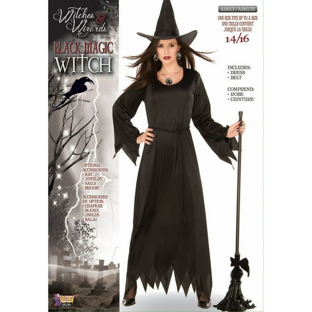 Halloween Black Magic Witch Adult Costume