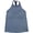 blue, variant on Reebok Womens Fitted Long Workout Tank Top, Blue, X-Small