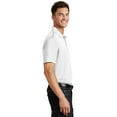 thumbnail image 3 of Port Authority Poly Charcoal Blend Pique Polo-S (White), 3 of 6