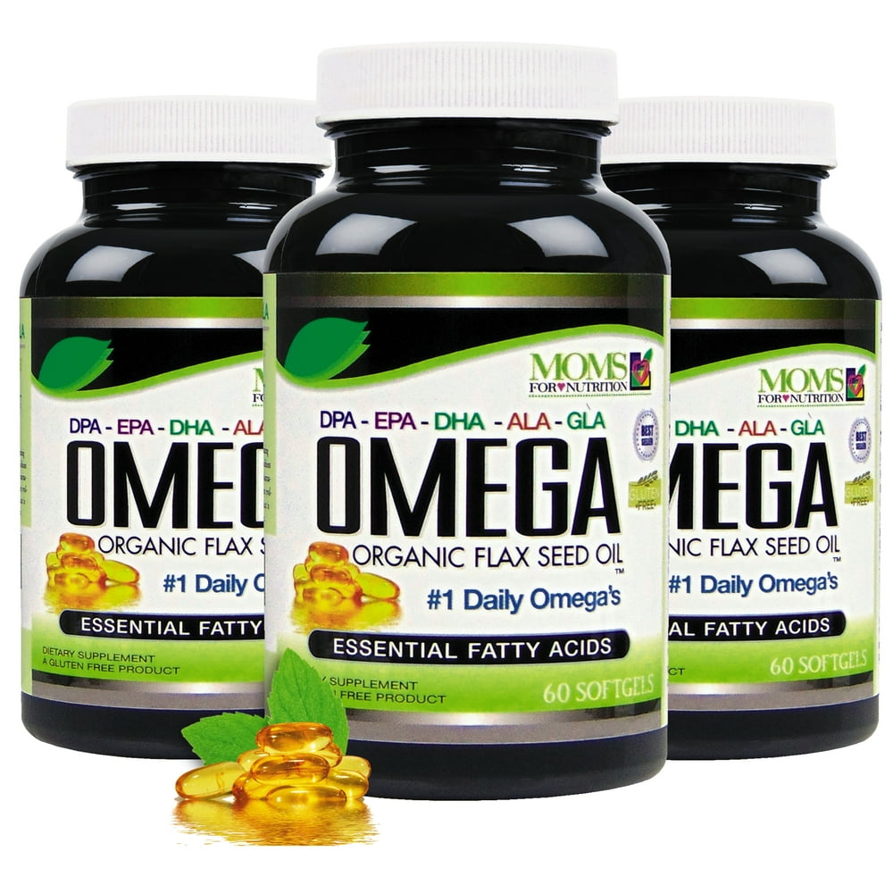 (Pack of 3) Omega 369 Blend with DPA, EPA, DHA, ALA and GLA and