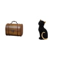 thumbnail image 1 of Estuche organizador de joyas,Organizador de joyas de madera para mujeres,hombres y niñas,Figura de escritorio,Estatua de gato,linda decoración para estante o escritorio,Figuras decorativas, 1 of 8