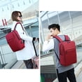 thumbnail image 5 of Laptop backpack suitable for men and women traveling-with USB charging port, 5 of 5