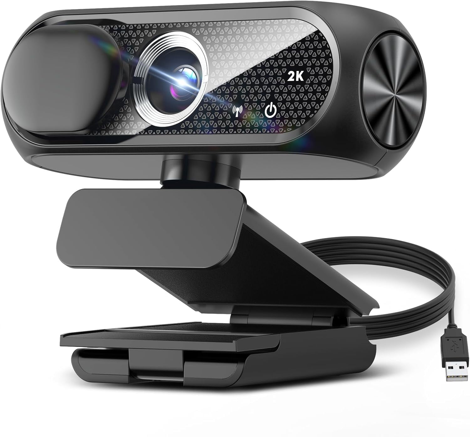 Anker, Webcam, 2K Ultra-Clear Resolution, AI Noise Canceling Mics