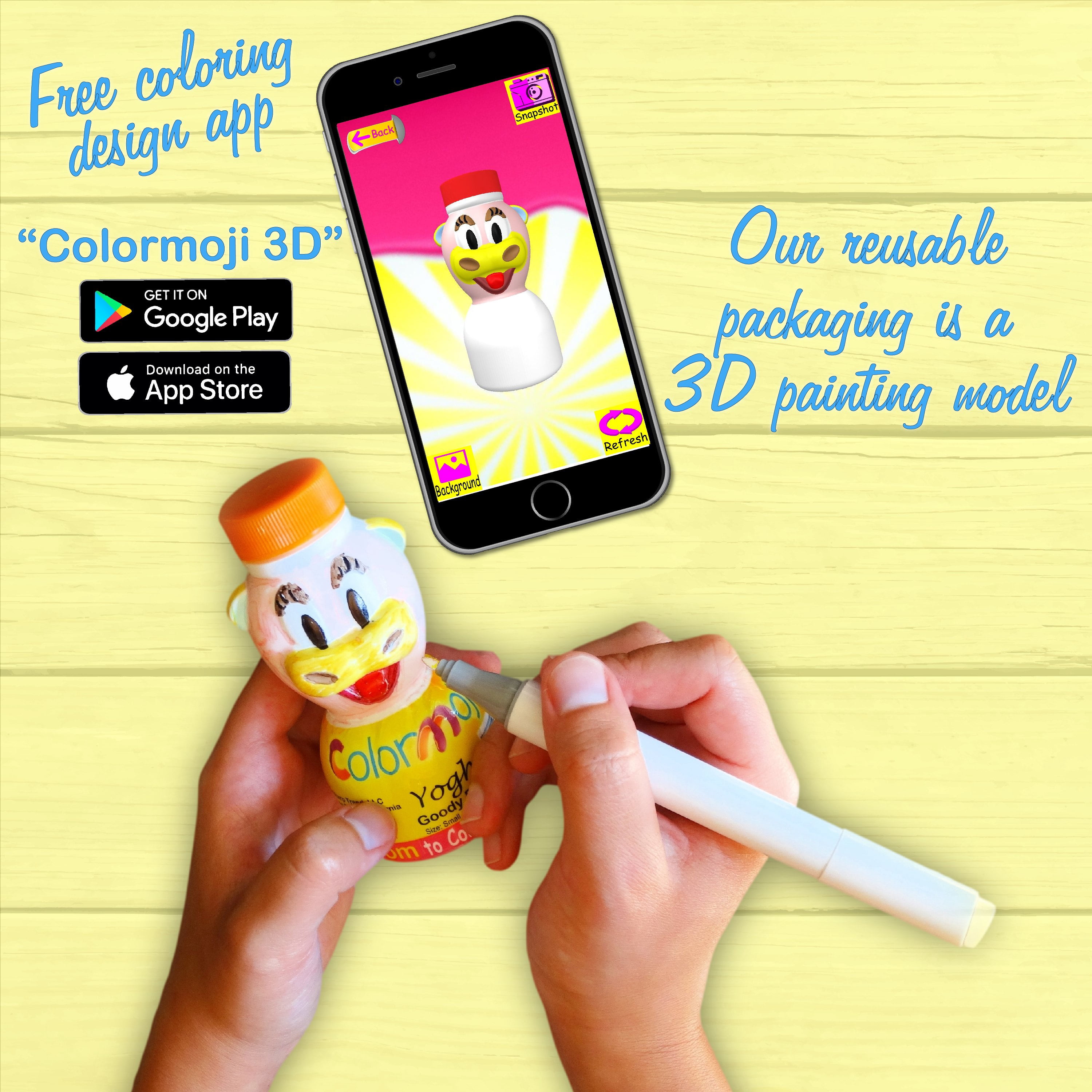 Colormoji Goody Pack – Birthday Party Favors For Kids Boxes– Goodies bag Candy and Snack Treat Filler – 16 pcs Yoghi Cow Pirate Hat Coloring Toy