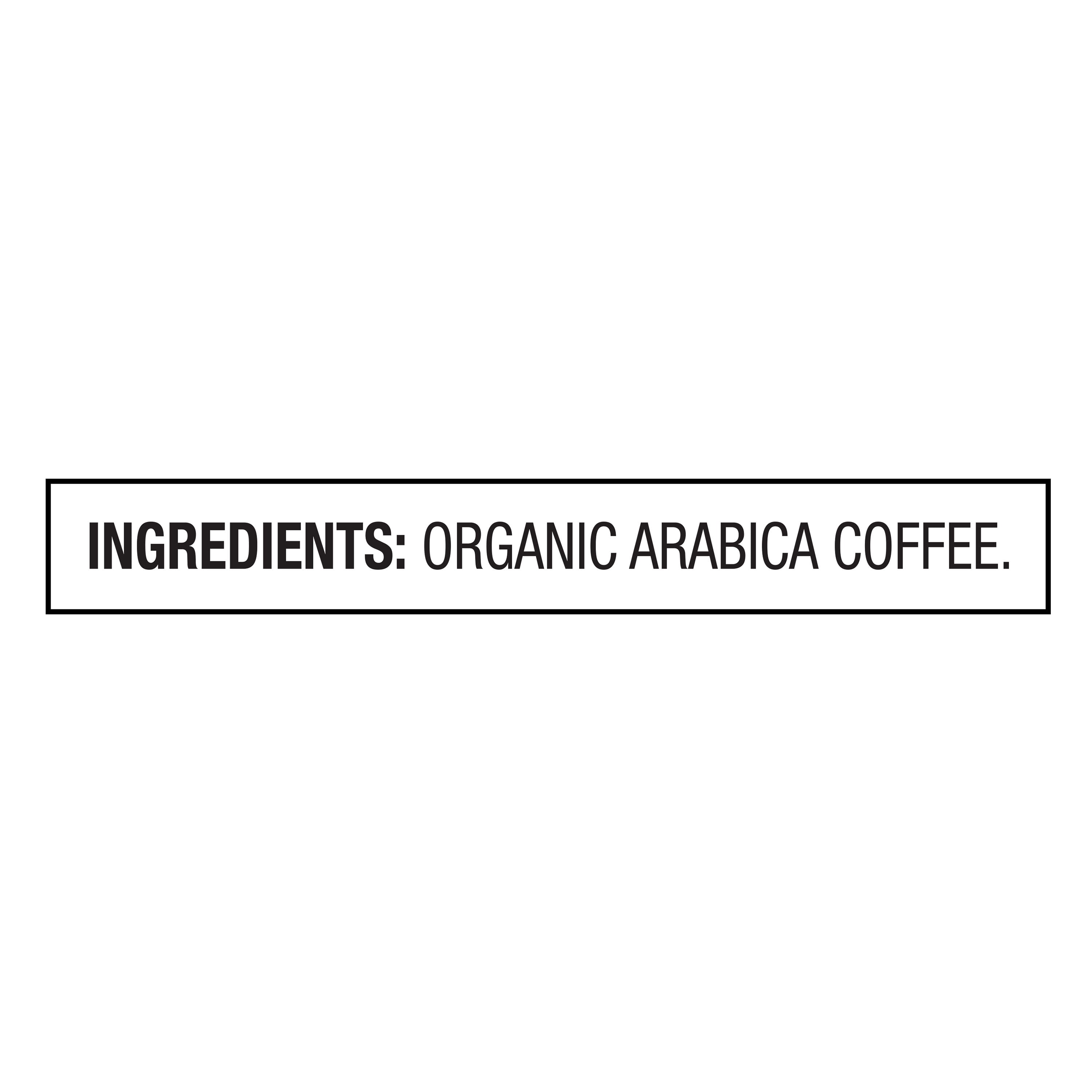 Great Value Organic Single Origin Ethiopia Ground Coffee, 12 oz