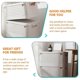 thumbnail image 2 of Collapsible Sundries Organizer Useful Home Storage Box Durable Organizing Case, 2 of 3
