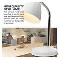 thumbnail image 3 of Newhouse Lighting Oxford White Metal Flexible LED Goose Neck Lamp for Desk or Table, 3 of 10