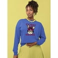 thumbnail image 2 of Corgi Mama Corgi W Sunglasses Sweatshirt Women -Image by Shutterstock, Female x-Large, 2 of 4