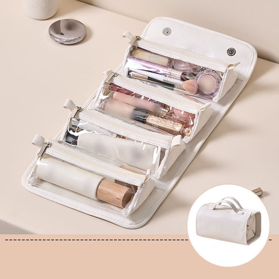 TYTSPEASY Travel Toiletry Bag 4 Detachable Clear M Ulti Compartment Hanging Makeup Organizer Womens Travel Bag Toiletry Bag For Women Traveling Travel Size Toiletries Kit Toiletry Bag For Women Small