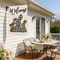 thumbnail image 4 of CaiYueKe Easter Garden Flag Outdoor Holiday Decoration Bunny Egg Printed Polyester Flag for Patio Yard Spring Home Ambiance Welcome Double Sided Seasonal Decor, 4 of 7