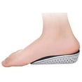 thumbnail image 4 of Visland 1 Pair Hard Breathable Memory Foam Height Increase Insole Invisible Increased Heel Lifting Inserts Shoe Lifts Shoe Pads Elevator Insoles for Men Women, 4 of 8